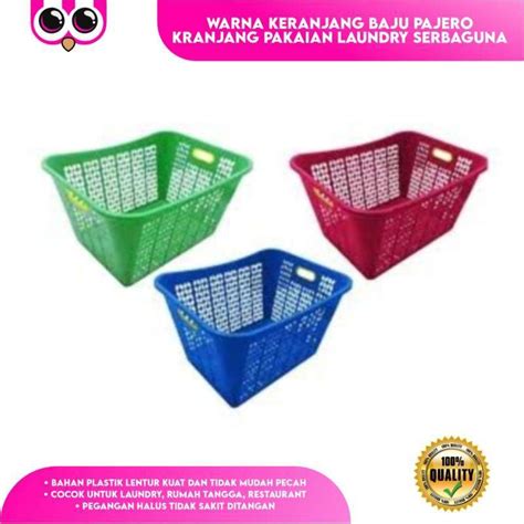 Jual WARNA KERANJANG BAJU PAJERO KRANJANG PAKAIAN LAUNDRY SERBAGUNA