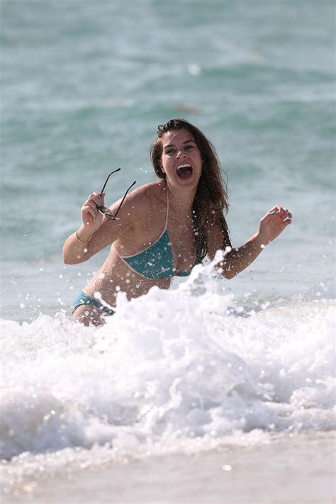 Imogen Thomas In Bikini At The Beach In Spain CelebMafia