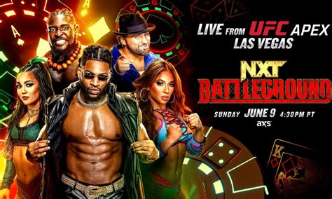 Carte De Nxt Battleground Las Vegas