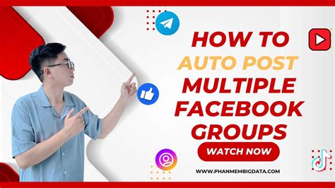 How To Auto Posting On Facebook Groups Facebook Group Auto Post Youtube