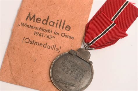 Regimentals German Wwii East Front Medal In Packet