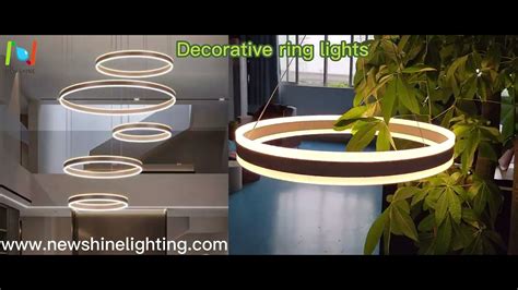 New Shine Up Down Decorative Ring Lights Youtube