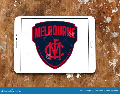 Melbourne Football Club Logo Editorial Image | CartoonDealer.com #112668482