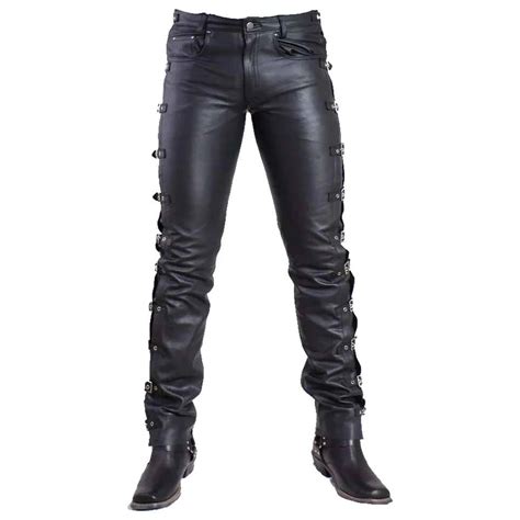 Wholesale 100 High Quality Genuine Leather Men S Pant Sheep Skin Leather Pants With Best Price