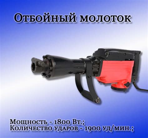 Отбойный молоток Edon 1800 Вт 1900 уд/мин купить по выгодной цене в ...