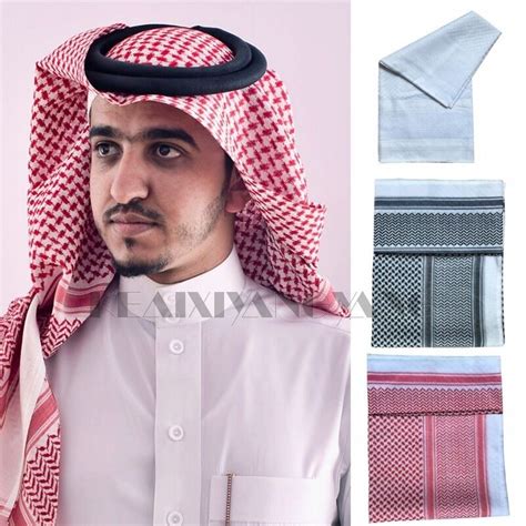 Shemagh Scarf Palestine Saudi Arab Army Keffiyeh Airsoft Head Ghutrah