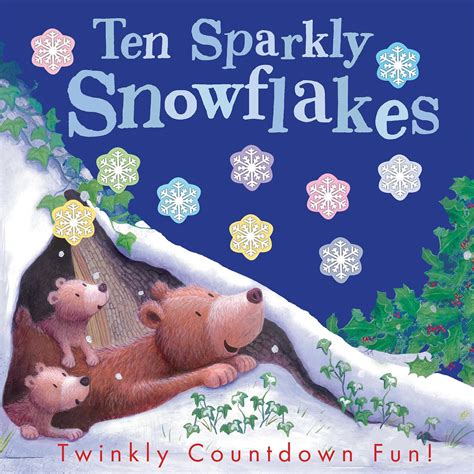 Ten Sparkly Snowflakes Twinkly Countdown Fun