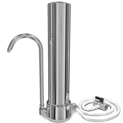 Purificateur Deau Sur Evier Aragon Aqua Geyser En Inox Greenweez