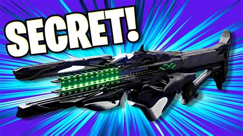 THIS SECRET GOT ME THE NEW EXOTIC TRACE RIFLE EARLY YouTube