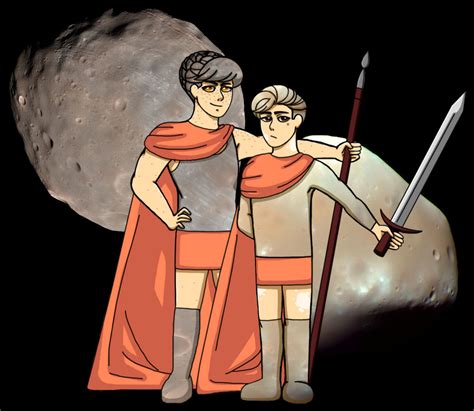 Phobos and Deimos by princesspeach5 on DeviantArt