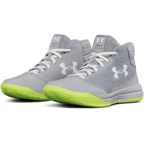 Under Armour Leather Women's Ua Jet 2017 Basketball Shoes in Gray for ...