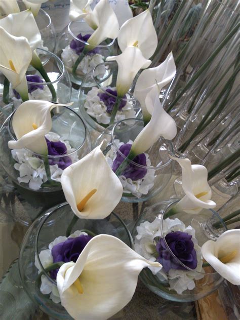 Hydrangea Calla Lily Rose Calla Lily Calla Lily Wedding Centerpiece Calla Lily Wedding