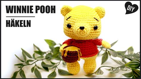 Winnie Pooh häkeln Amigurumi Bär DIY by Pfirsichteufel YouTube