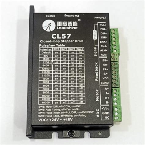 Leadshine Cl V Dc A Closed Loop Stepper Motor Driver Std