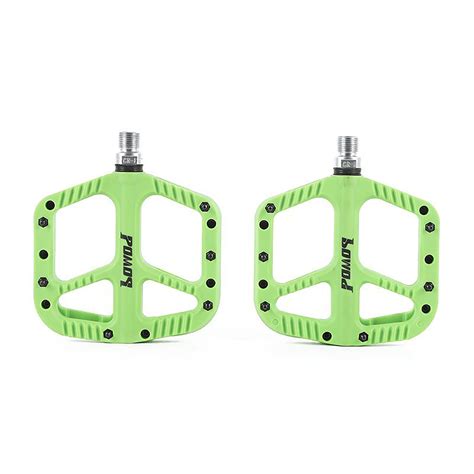 Mountain Bike Bicycle Pedal Nylon Fiber Road Bike Bearing Pedals