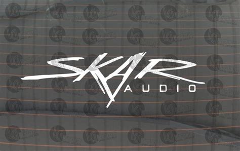 Skar Audio Car Audio Logo Vinyl Decal for Window/case and Many Other Surfaces - Etsy