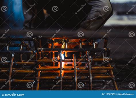 Metal Cutting with Acetylene Torch Stock Image - Image of flame, bright ...