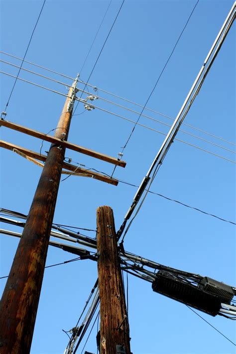 Telephone Poles And Wires Drawing