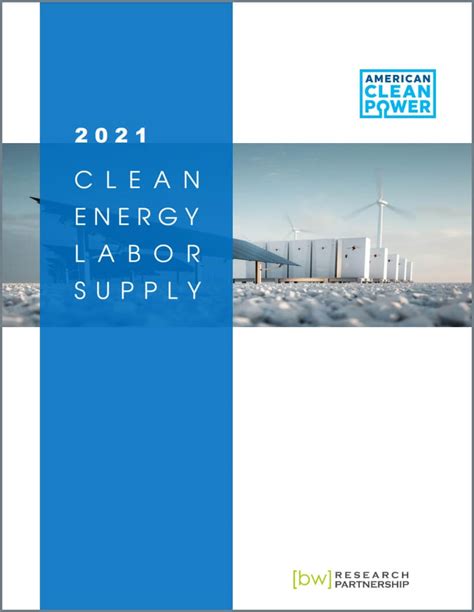 Clean Energy Labor Supply Report Acp