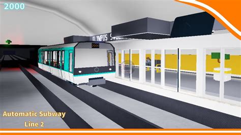 Roblox Automatic Subway Olympus Square A Myosotis Door Line