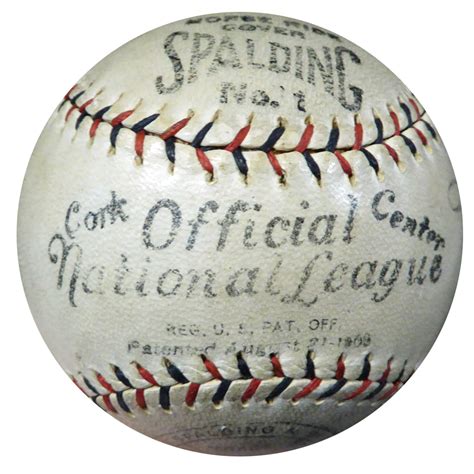 Babe Ruth Autographed Signed International League Baseball New York ...