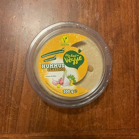 My Best Veggie Hummus Classico Review Abillion