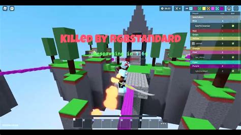 So I Used Conqueror Kit Roblox Bedwars Youtube