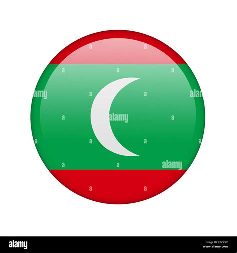 The Maldives Flag Stock Photo Alamy