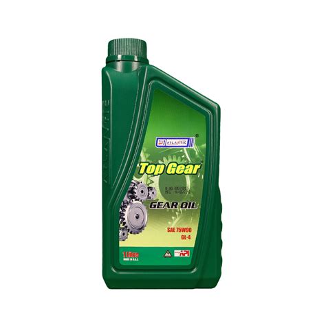 Atlantic Top Gear GL-4 75W-90 синтетическое трансмиссионное масло, 1 л ...
