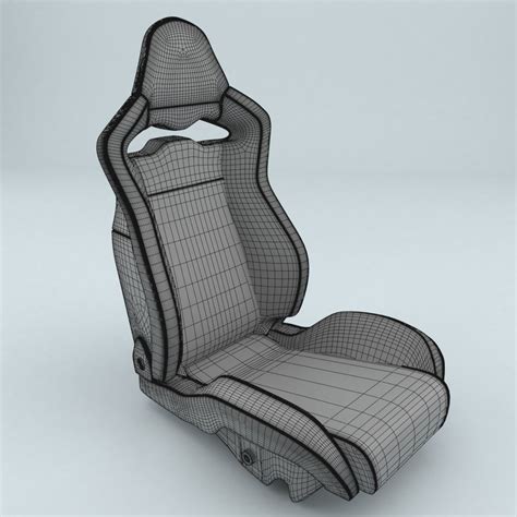 Racing Sport Seat Sparco Spx Special Edition 3d Model Cgtrader