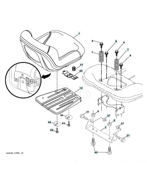 Husqvarna Ts 142 Seat GHS