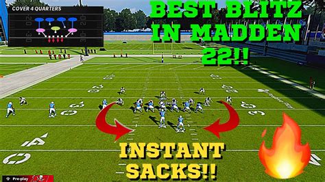 New Meta Best Blitz In Madden Instant Pressure Insane Defense Vs