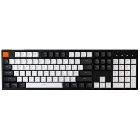 Keychron C Full Size Wired Mechanical Keyboard For Mac Hot Swappable Gateron G Pro Red Switch