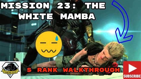 Metal Gear Solid V The Phantom Pain Mission The White Mamba S