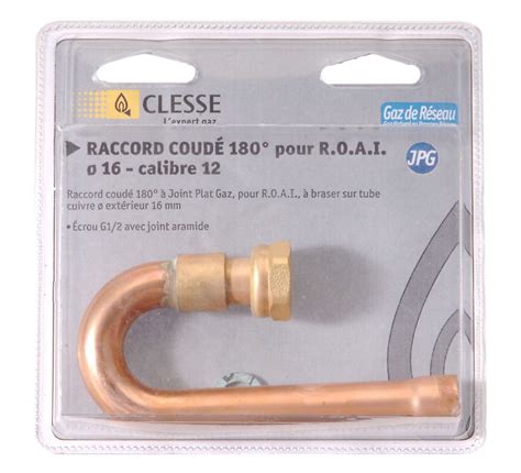 Clesse Raccord Coud Pi Ces Rc Cu C Joint Plat Gaz