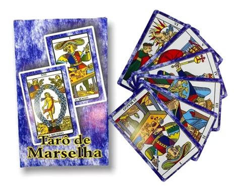 Tar Tarot Baralho De Marselha Arcanos Maiores E Manual Mercadolivre