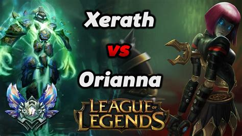 League Of Legends Xerath Vs Orianna Pre Season 6 Diamond Gameplay