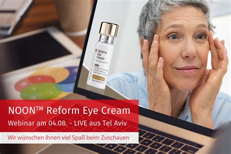 Noon2gether Unser Webinar Zum Reform Eye Cream Steht An Live Aus