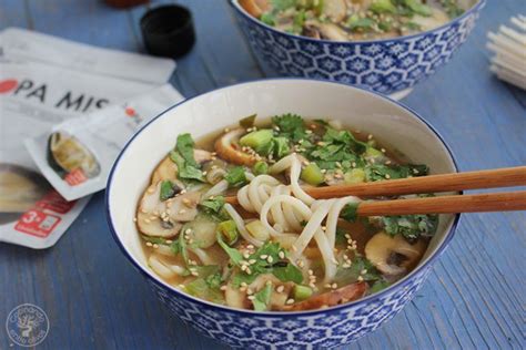 Sopa Miso Con Fideos Udon Y Verduras Receta Muy F Cil Cocinando