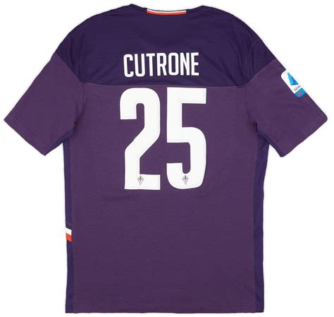 2019 20 Fiorentina Home Shirt Cutrone 25 L