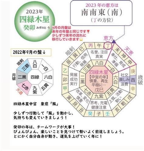 九星気学 2023年版 四緑木星生まれ お水取り表 その他