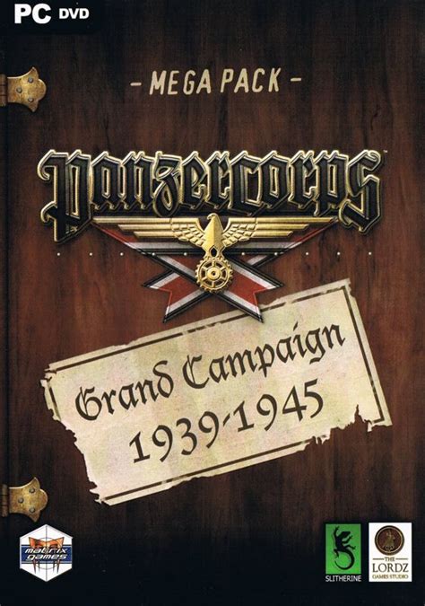 Panzer Corps Grand Campaign 1939 1945 Mega Pack 2013 Windows Box