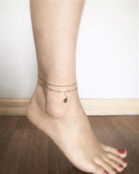 43 Pretty Ankle Tattoos Every Woman Would Want Stayglam