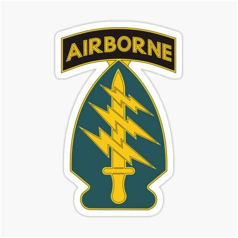 1st Special Forces Command Airborne Stickers | Redbubble