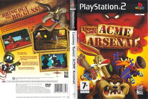 Looney Tunes Acme Arsenal PS2 Cover