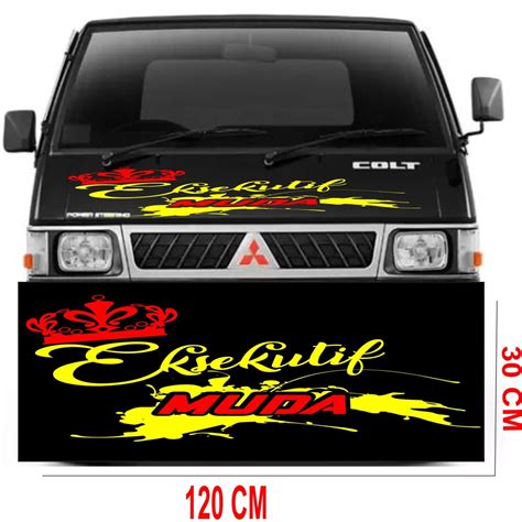 Jual CUTTING STICKER MOBIL STIKER VARIASI BODY DEPAN ATAU KABIN MOBIL