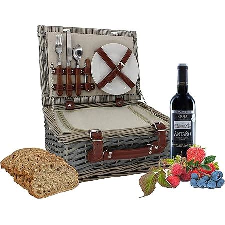 Wrenbury 14 Fitted Picnic Hamper Picnic Basket For 2 With Chiller