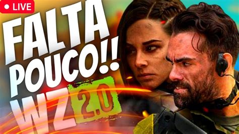 LIVE warzone 2 0 FALTA POUCO PARA SEASON 3 FELIZ Páscoa GLR BORA Que