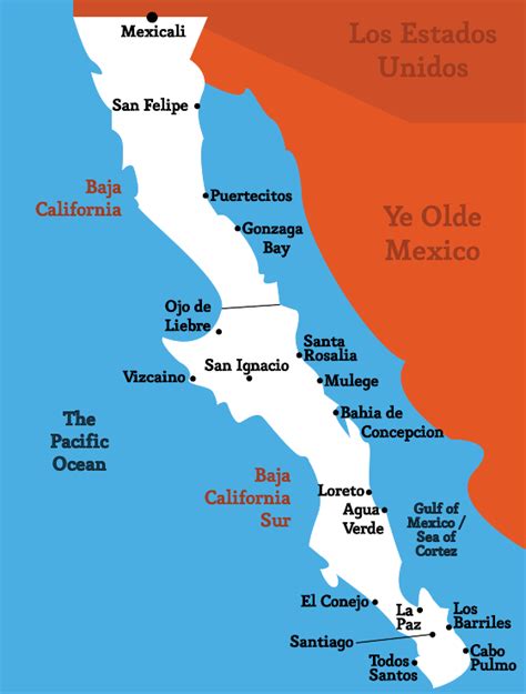 Baja California Map – Topographic Map of Usa with States