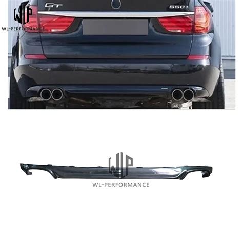 For Bmw 5 Series Gt 535i F07 528i Carbon Fiber Rear Bumper Diffuser